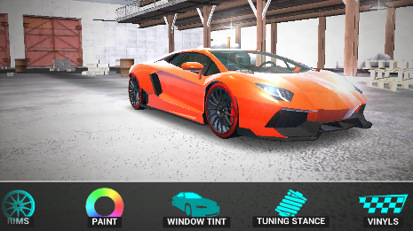 visual customization top speed racing 3d game