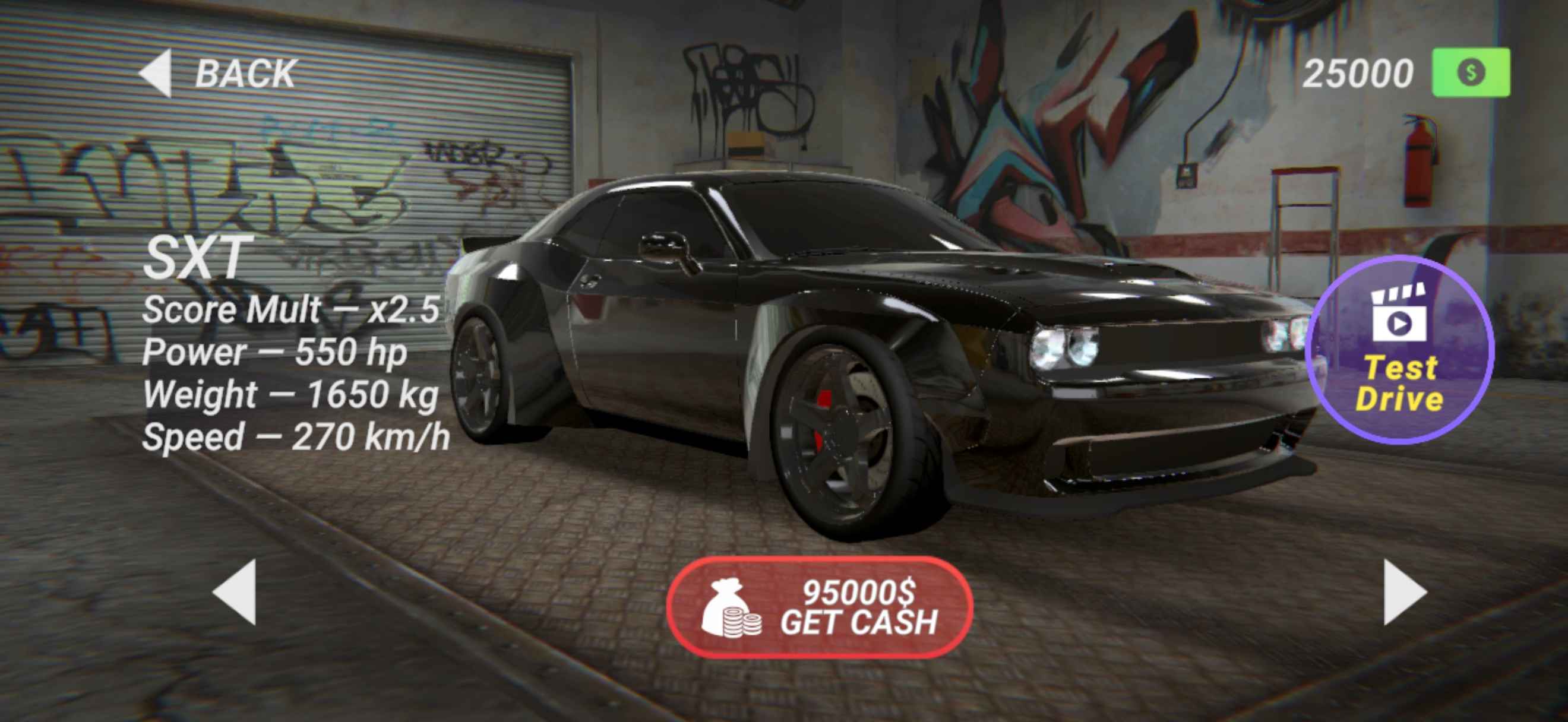 Dodge Challenger Hellcat (SXT) Drifthuntersplus