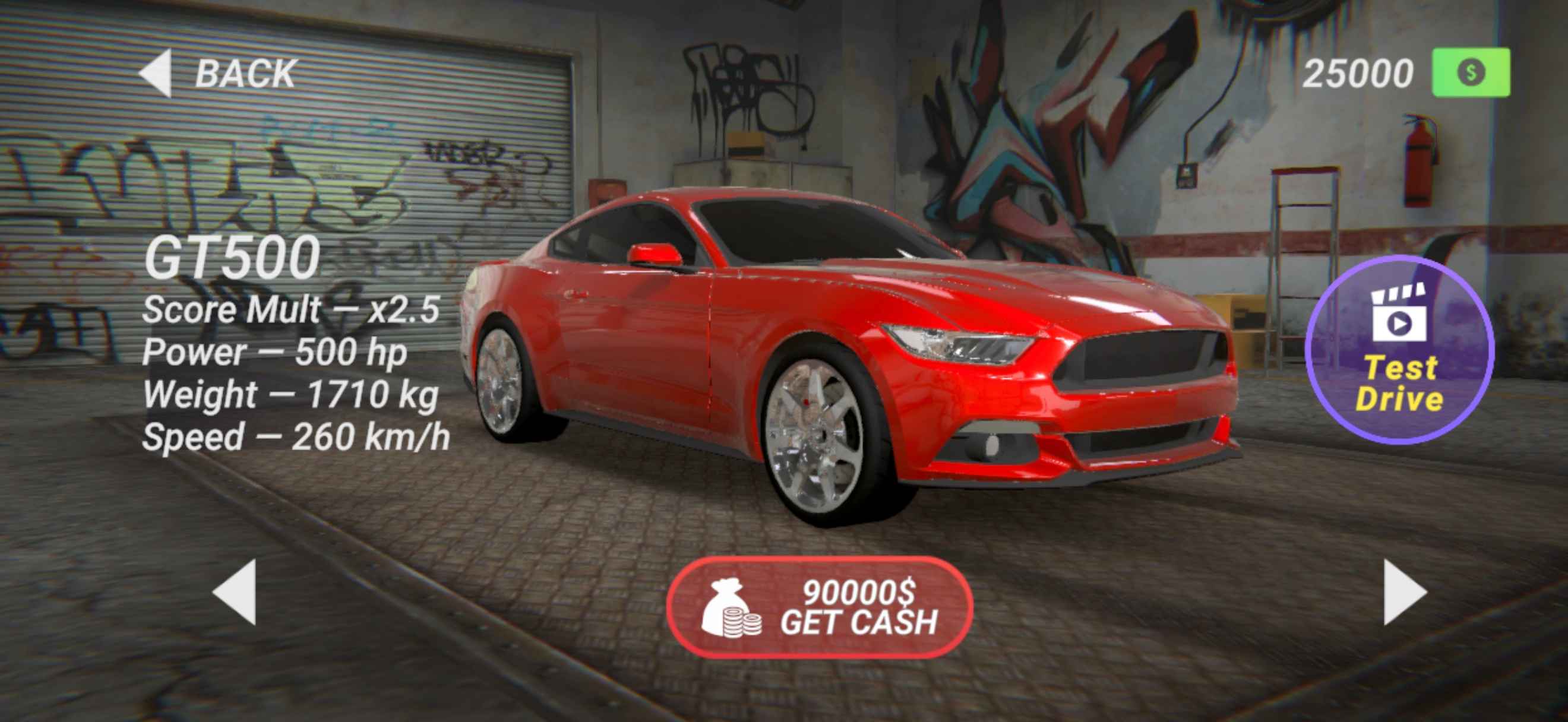 Ford Mustang Fastback (GT500) Drifthuntersplus
