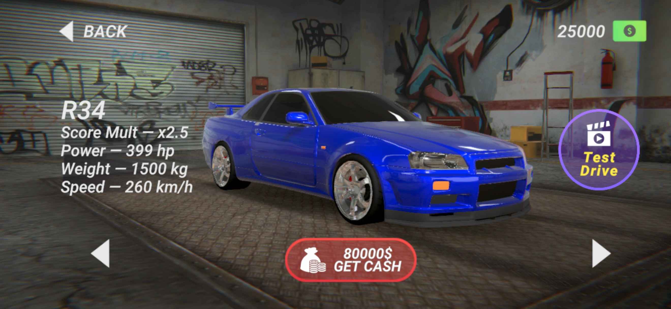 Nissan Skyline GTR R34 Drifthuntersplus